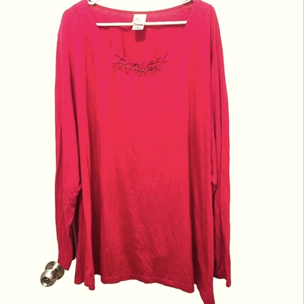 ``T25456 JMS Red Tee